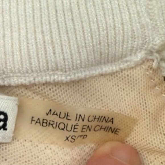 Alice + Olivia Dress Size XS Blake Ivory Lace Sleeve Fit Flare Coquette - Picture 8 of 10